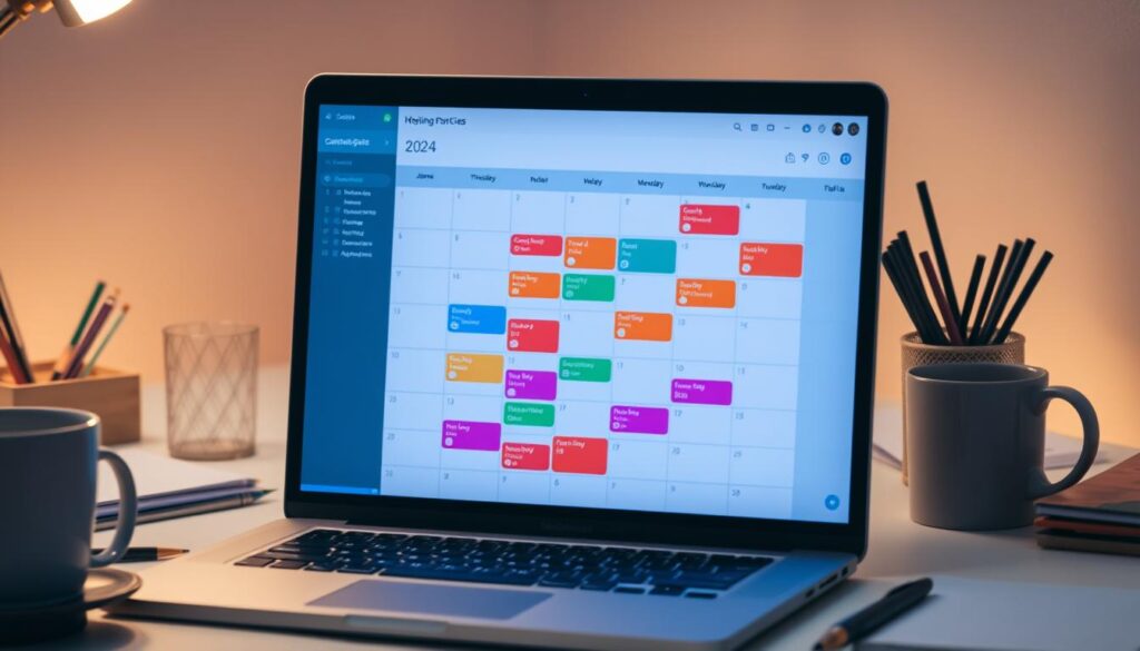 Calendar app for meetings