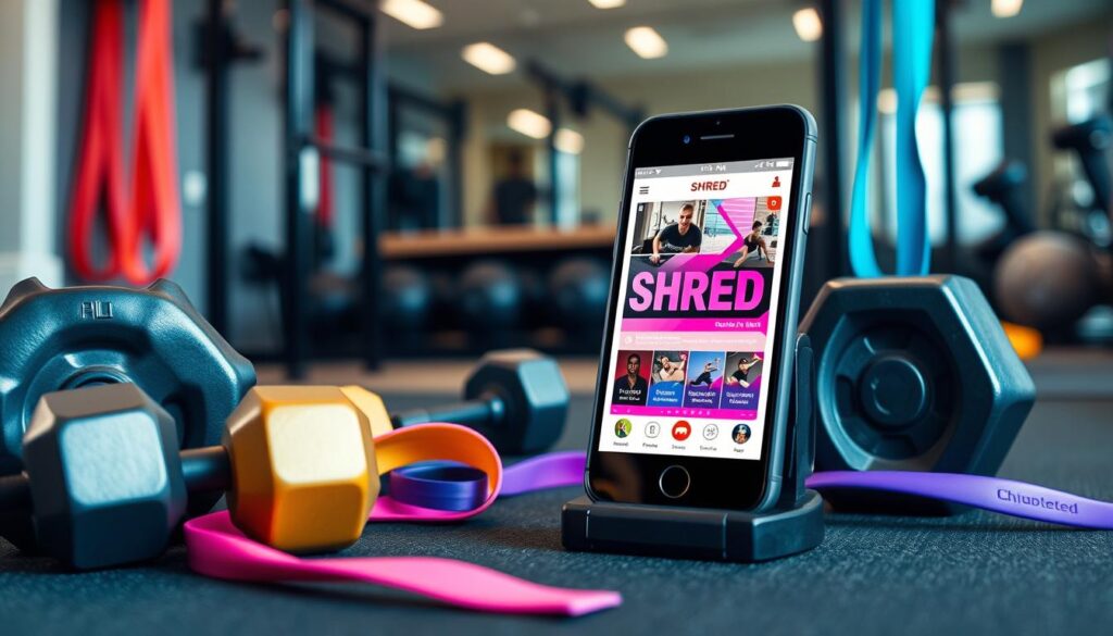 shred fitness app