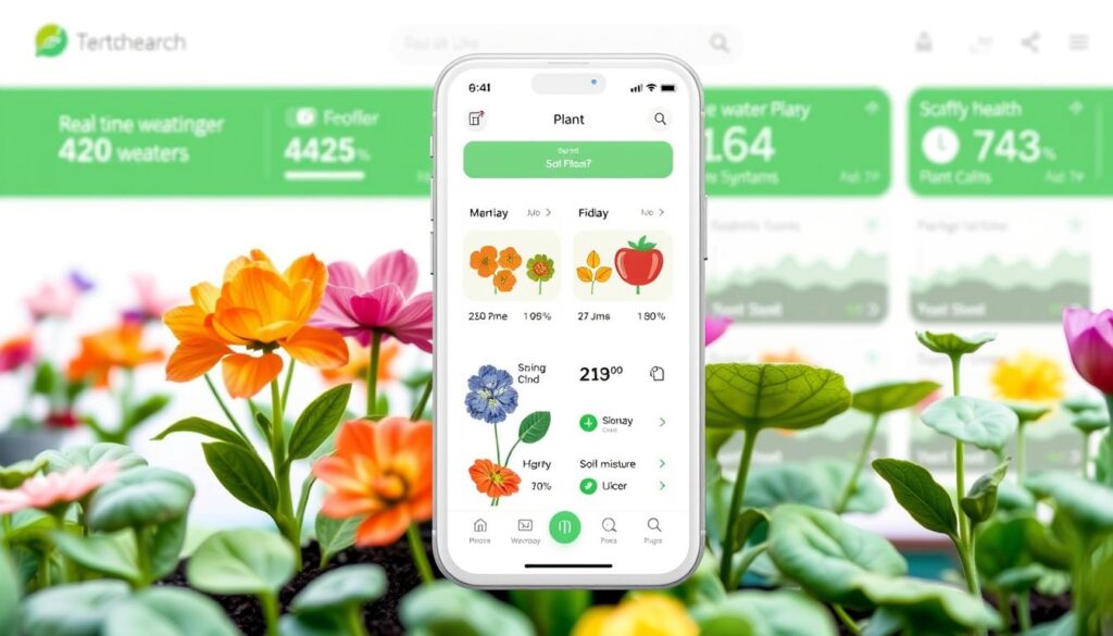 smart garden mobile app