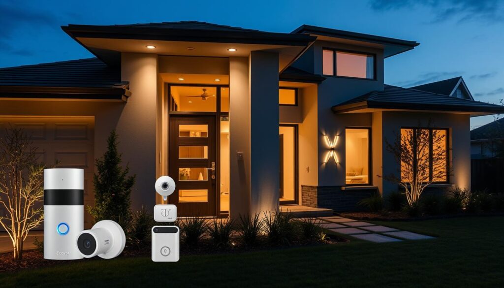 smart home security